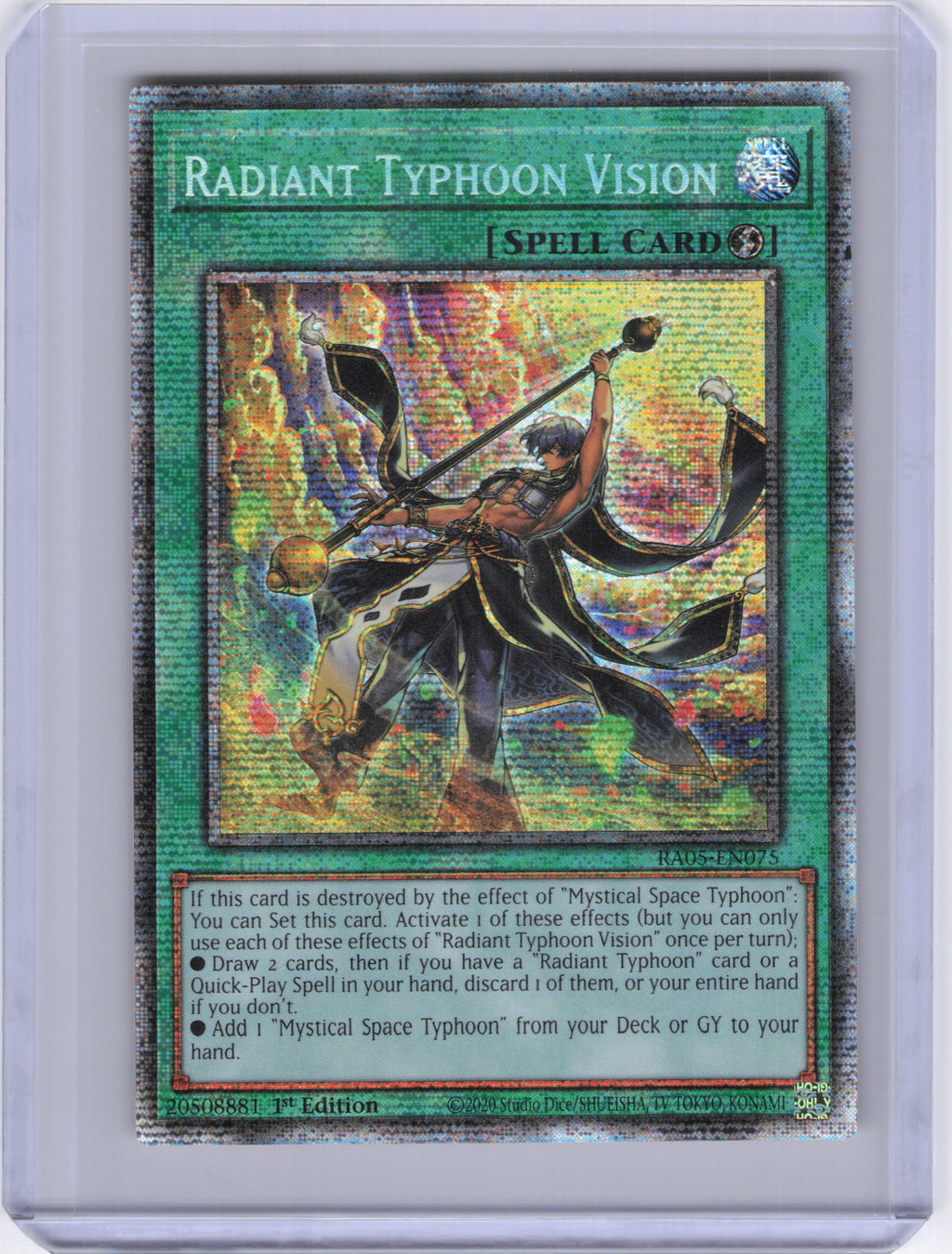 Radiant Typhoon Vision (Starlight Rare) - Rarity Collection 5 (RA05) [1st Edition]