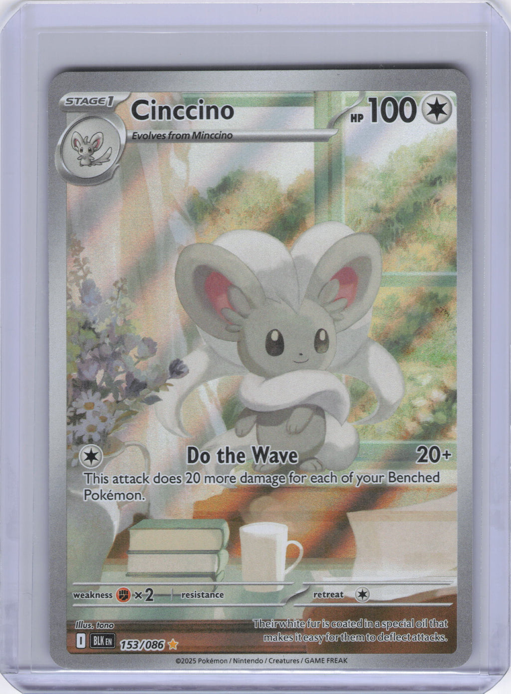 Cinccino - 153/086 - SV: Black Bolt (BLK)