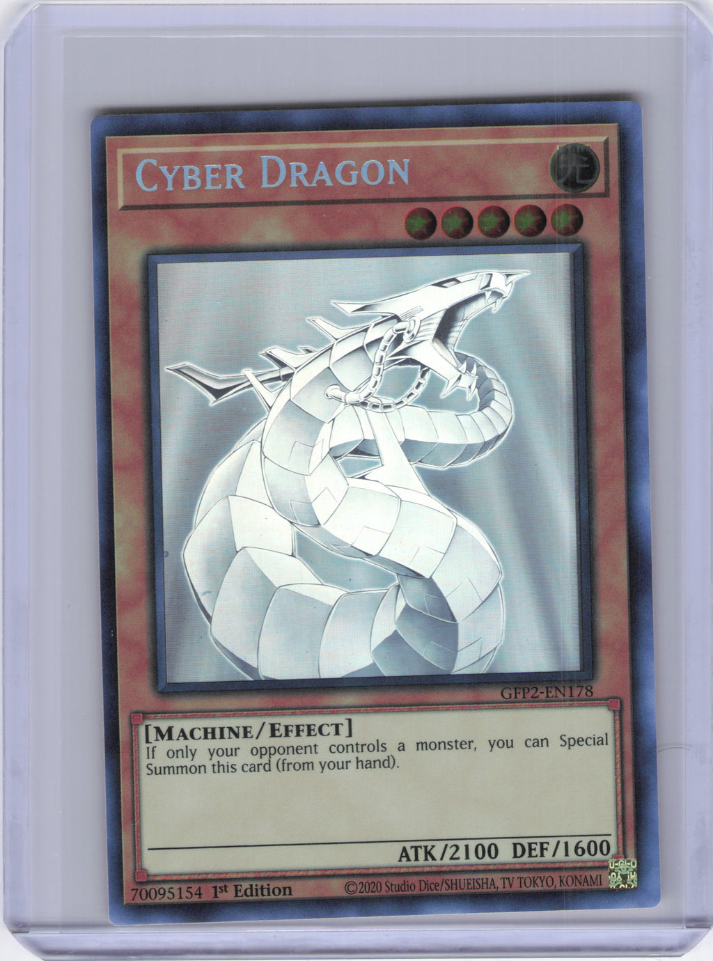 Cyber Dragon (Ghost Rare) - Ghosts From the Past: The 2nd Haunting (GFP2)