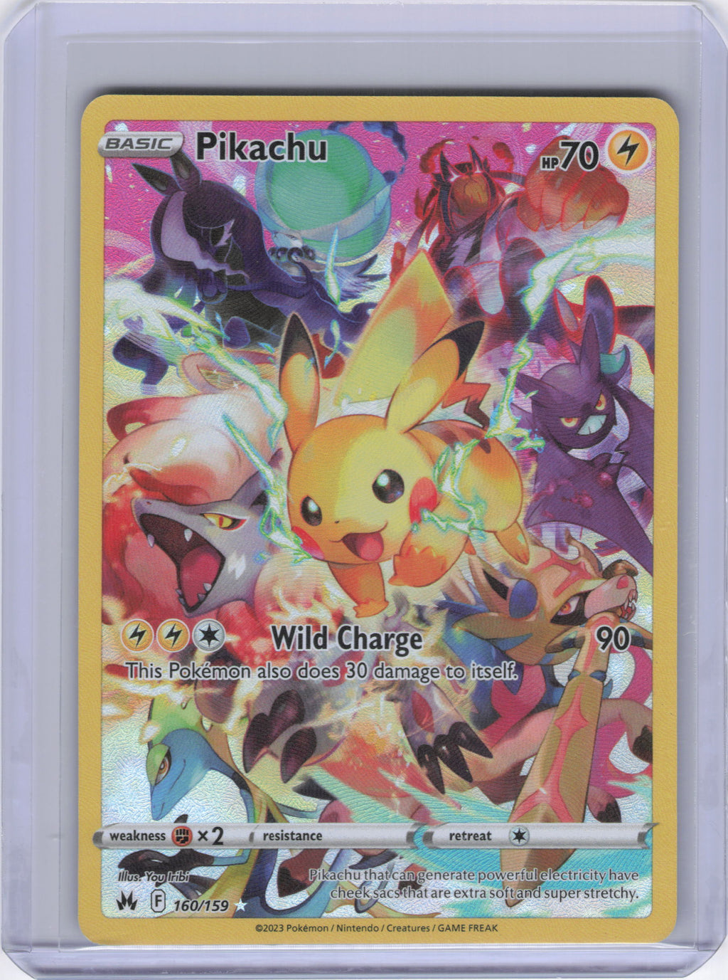 Pikachu (Secret) - SWSH: Crown Zenith (CRZ)
