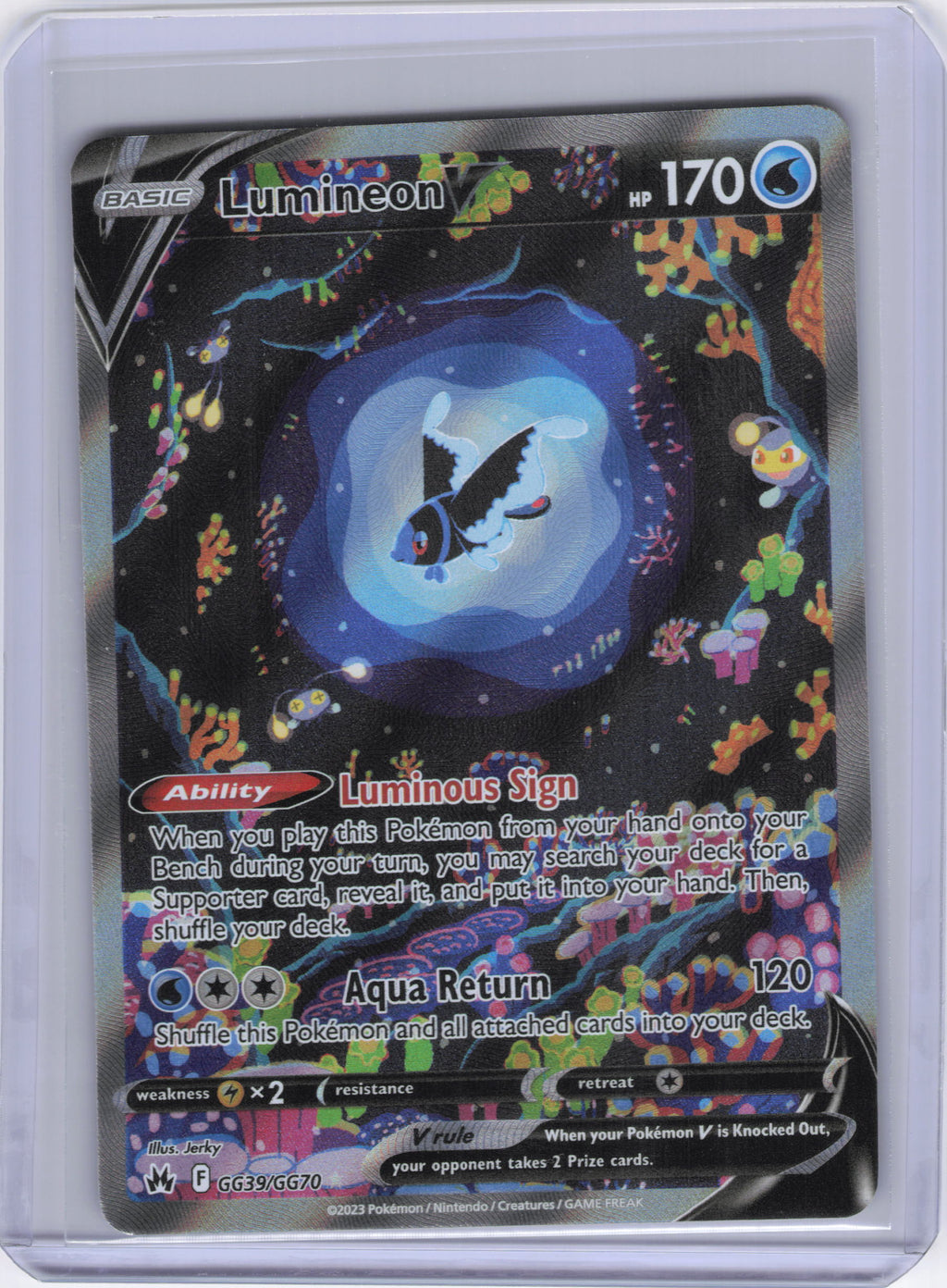 Lumineon V - SWSH: Crown Zenith: Galarian Gallery (CRZ:GG)