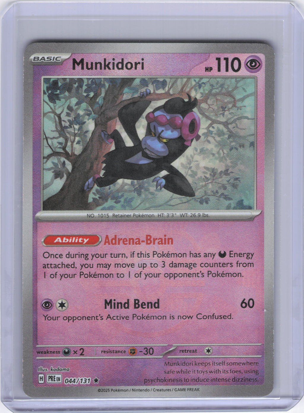 Munkidori (Master Ball Pattern) - SV: Prismatic Evolutions (PRE)
