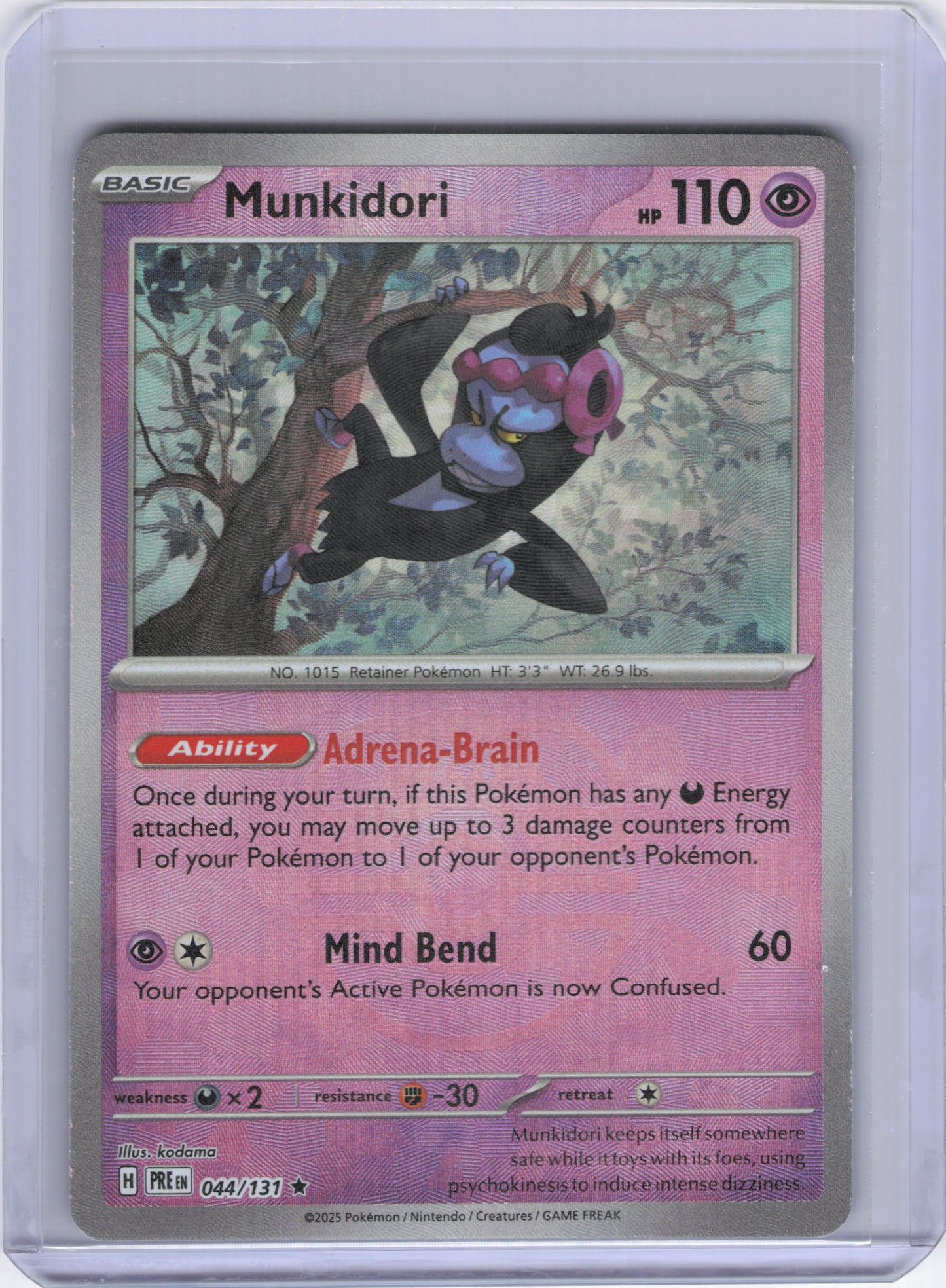 Munkidori (Master Ball Pattern) - SV: Prismatic Evolutions (PRE)