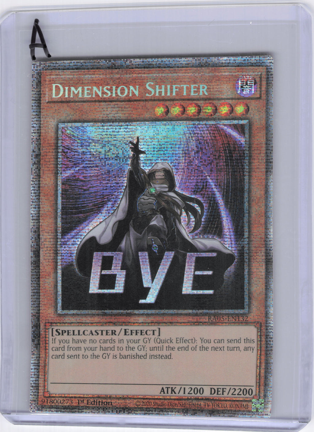 Dimension Shifter (Starlight Rare) - Rarity Collection 5 (RA05)