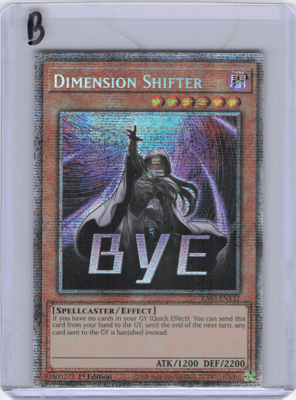 Dimension Shifter (Starlight Rare) - Rarity Collection 5 (RA05)