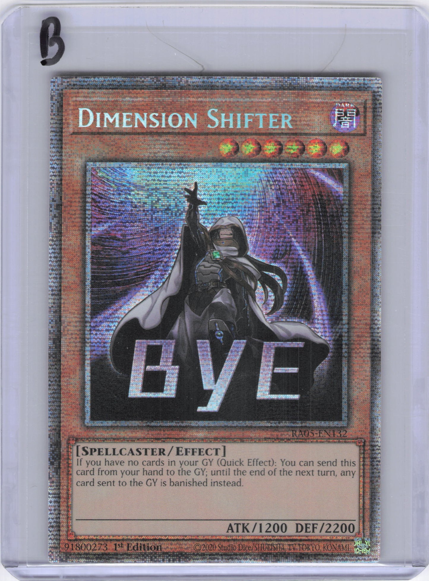 Dimension Shifter (Starlight Rare) - Rarity Collection 5 (RA05)