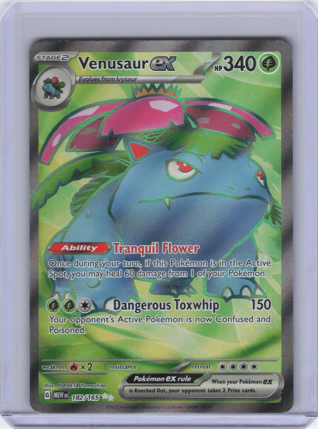 Venusaur ex - 182/165 - SV: Scarlet & Violet 151 (MEW)