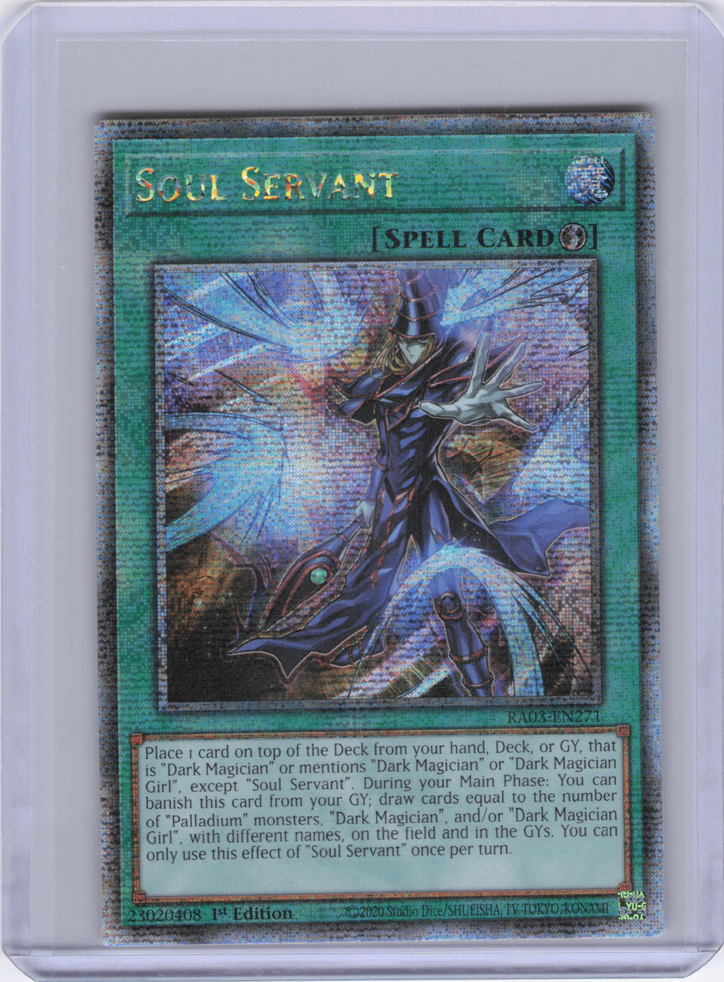 Soul Servant (Quarter Century Secret Rare) - Quarter Century Bonanza (RA03)