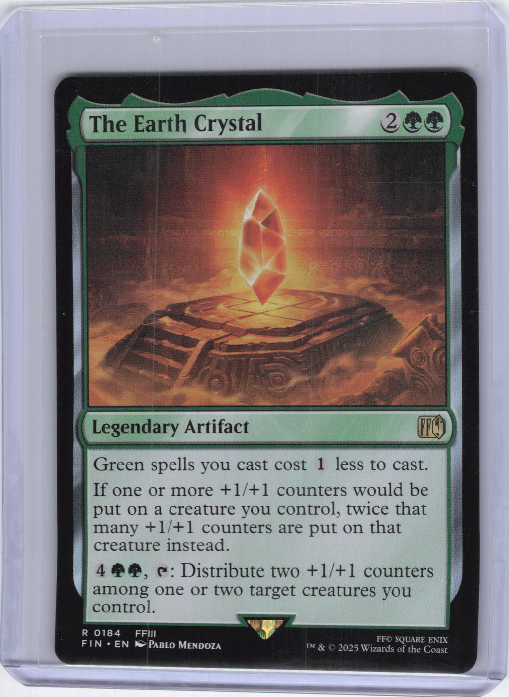 The Earth Crystal - FINAL FANTASY (FIN)