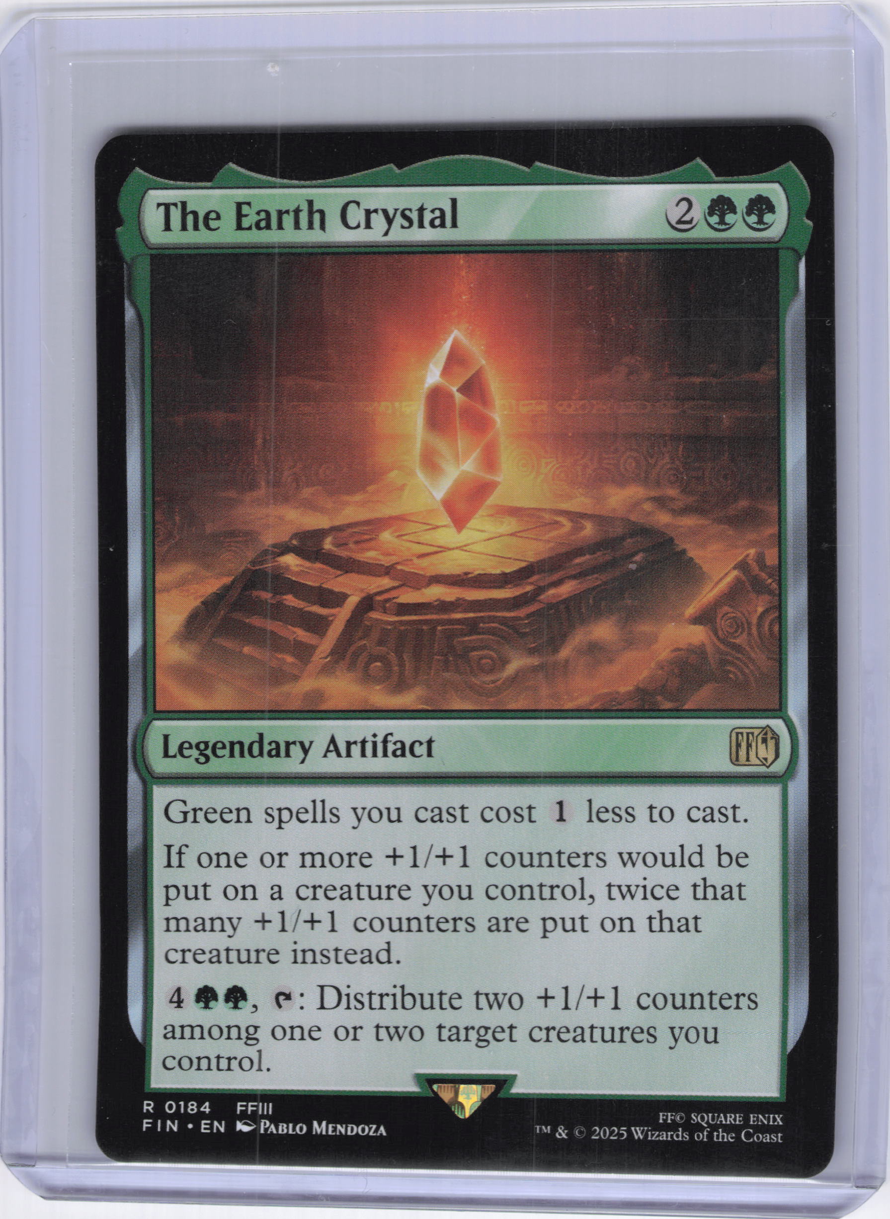 The Earth Crystal - FINAL FANTASY (FIN)
