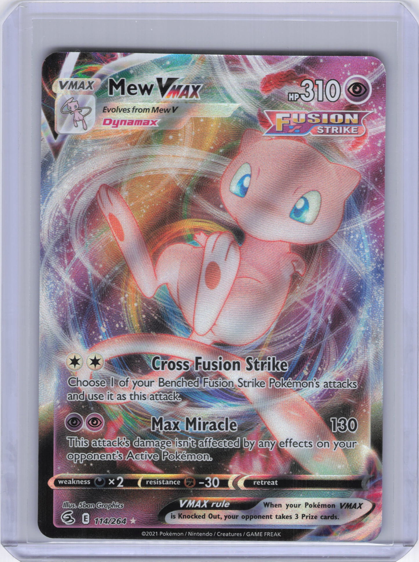 Mew VMAX - SWSH08: Fusion Strike (SWSH08)