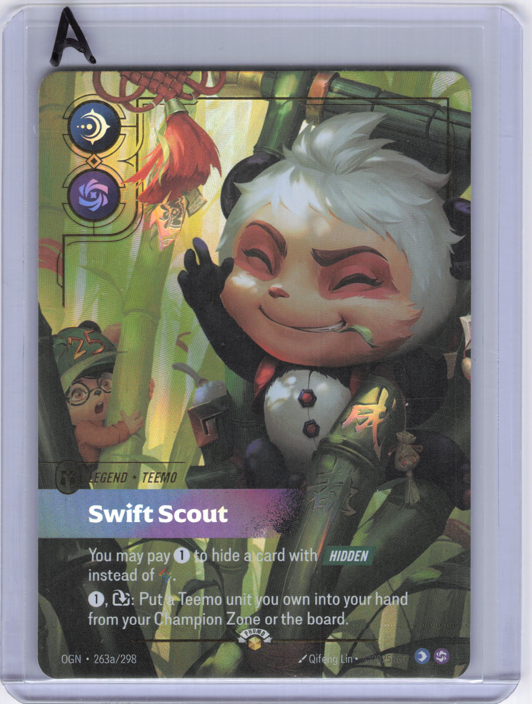 Teemo - Swift Scout (Alternate Art) - Riftbound Promotional Cards (PR)