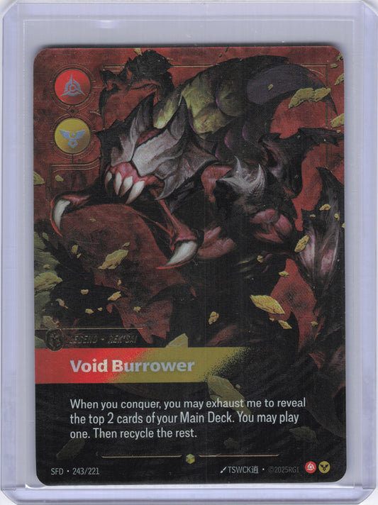 Rek'sai - Void Burrower (Overnumbered) - Spiritforged (SFD)