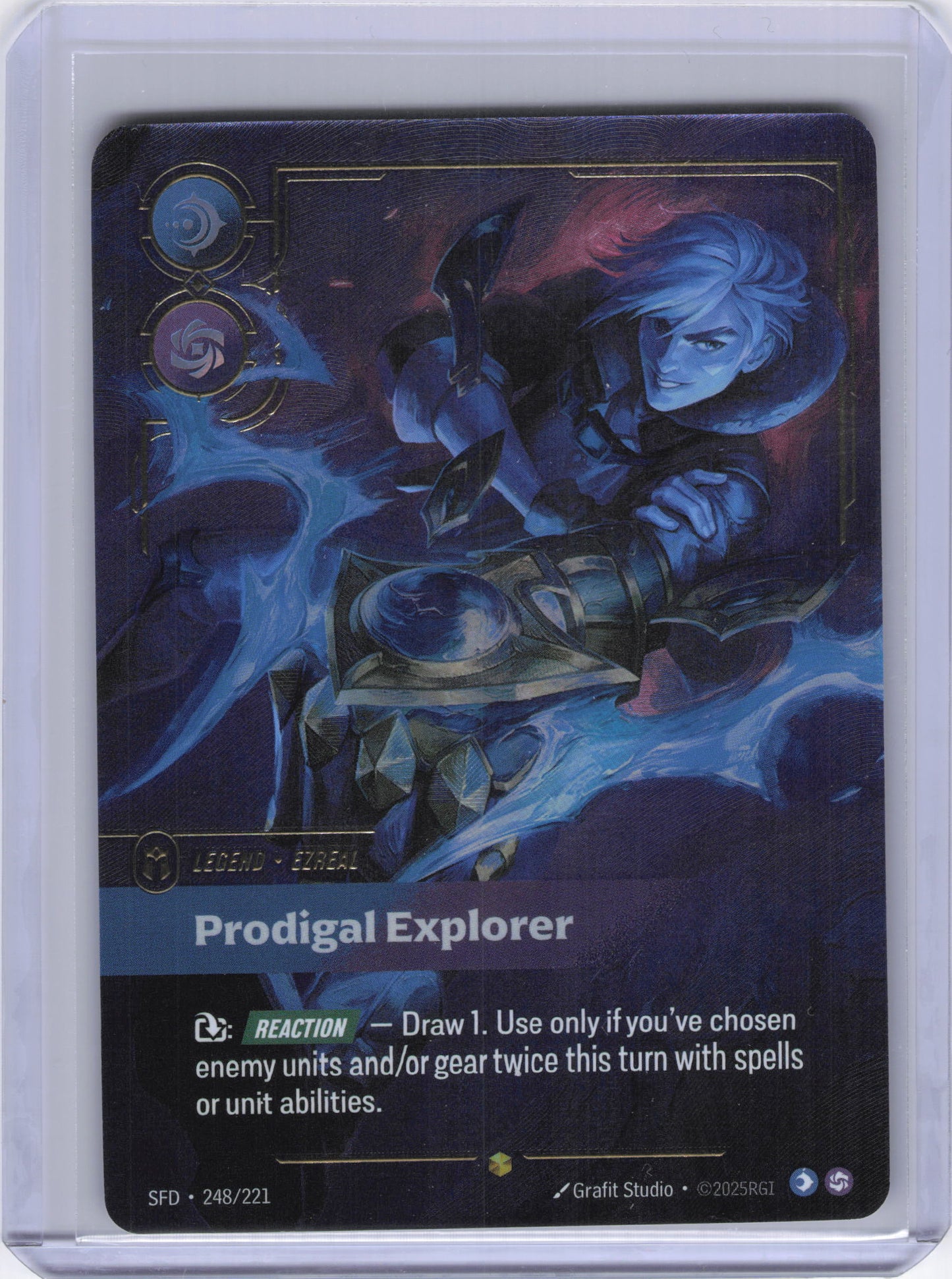 Ezreal - Prodigal Explorer (Overnumbered) - Spiritforged (SFD)