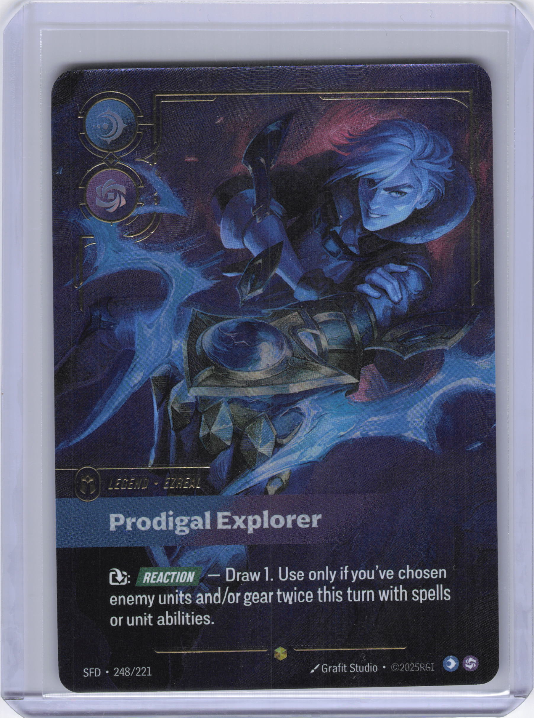 Ezreal - Prodigal Explorer (Overnumbered) - Spiritforged (SFD)