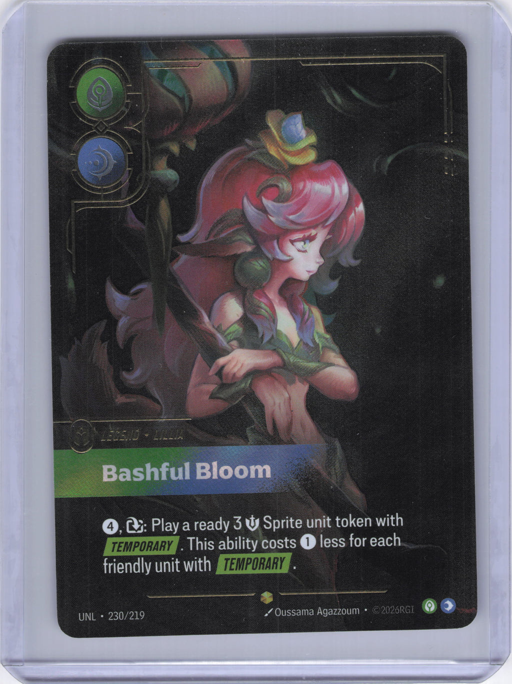 Lillia - Bashful Bloom (Overnumbered) - Unleashed (UNL)