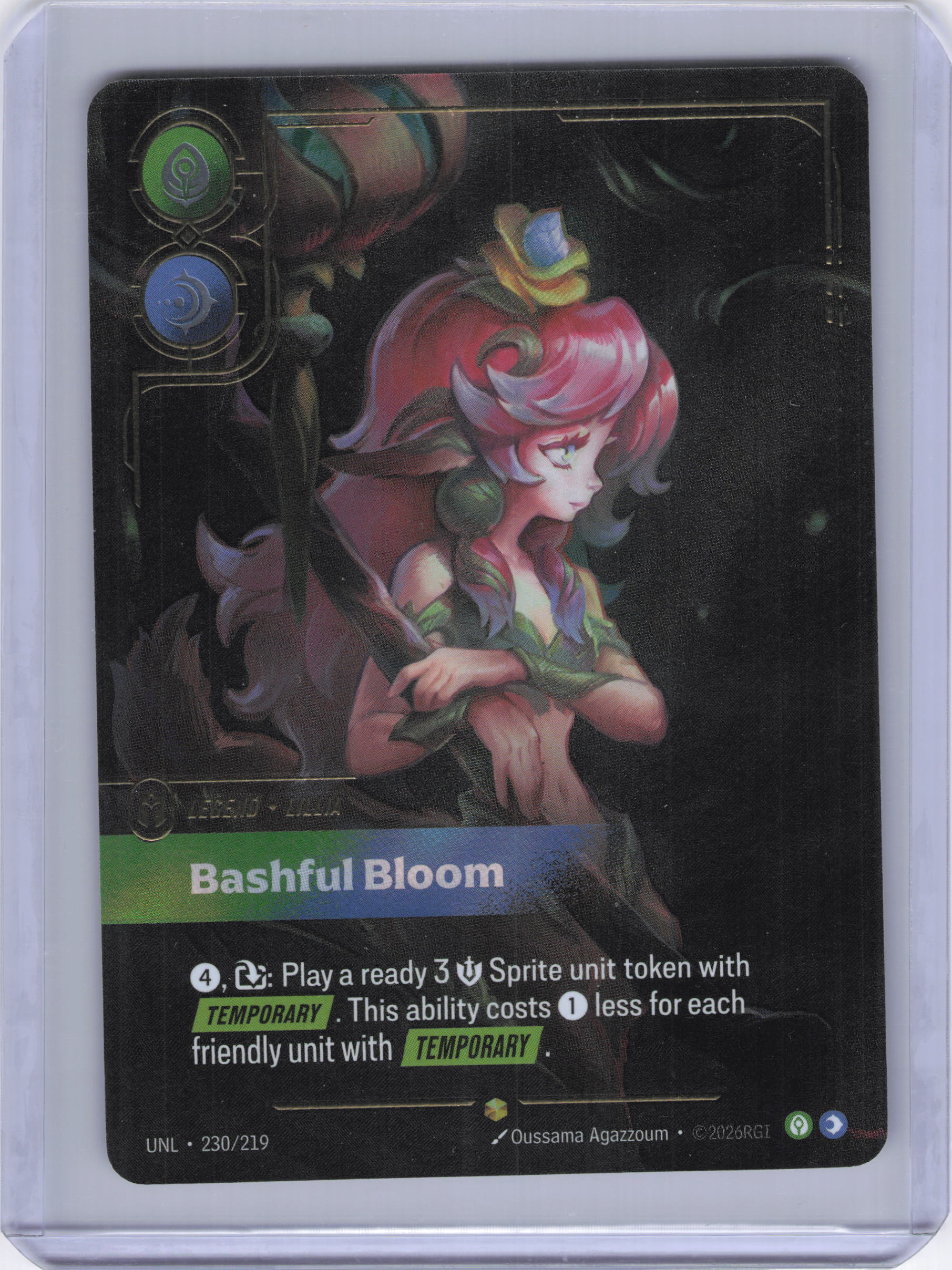 Lillia - Bashful Bloom (Overnumbered) - Unleashed (UNL)