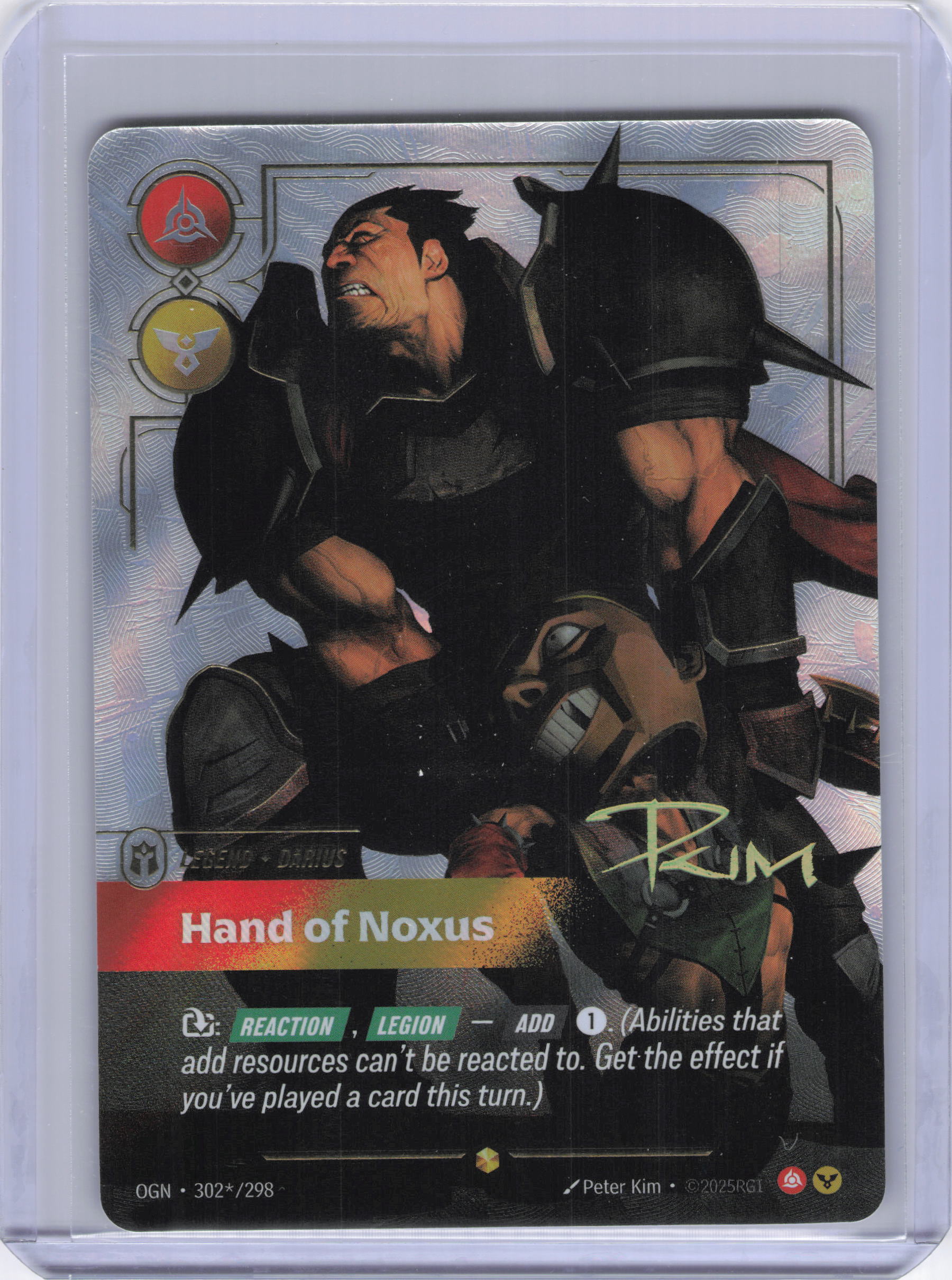 Darius - Hand of Noxus (Signature) - Origins (OGN)