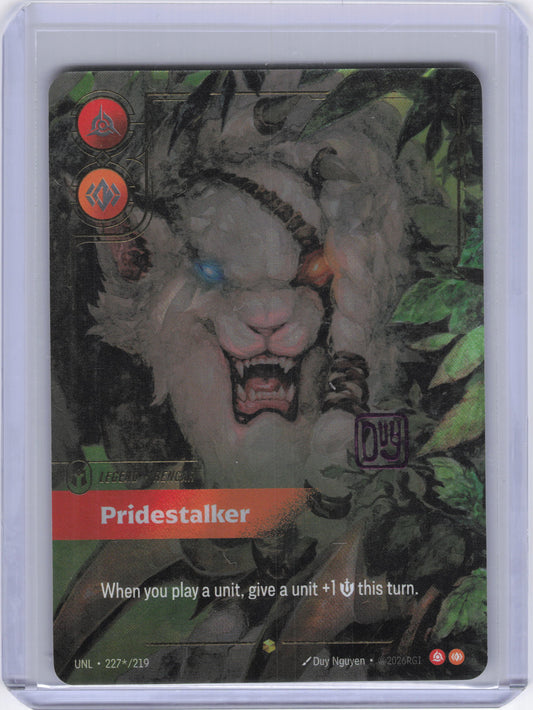 Rengar - Pridestalker (Signature) - Unleashed (UNL)