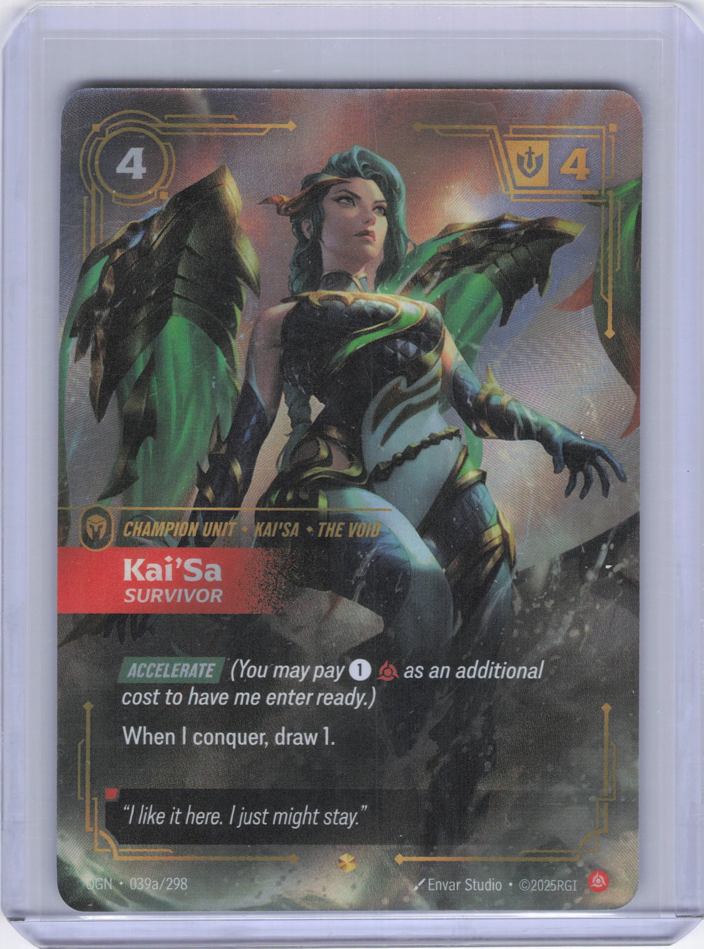 Kai'Sa - Survivor (Alternate Art) - Origins (OGN)