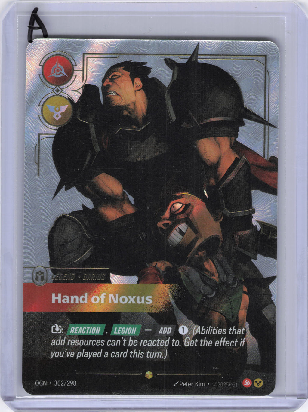 Darius - Hand of Noxus (Overnumbered) - Origins (OGN)