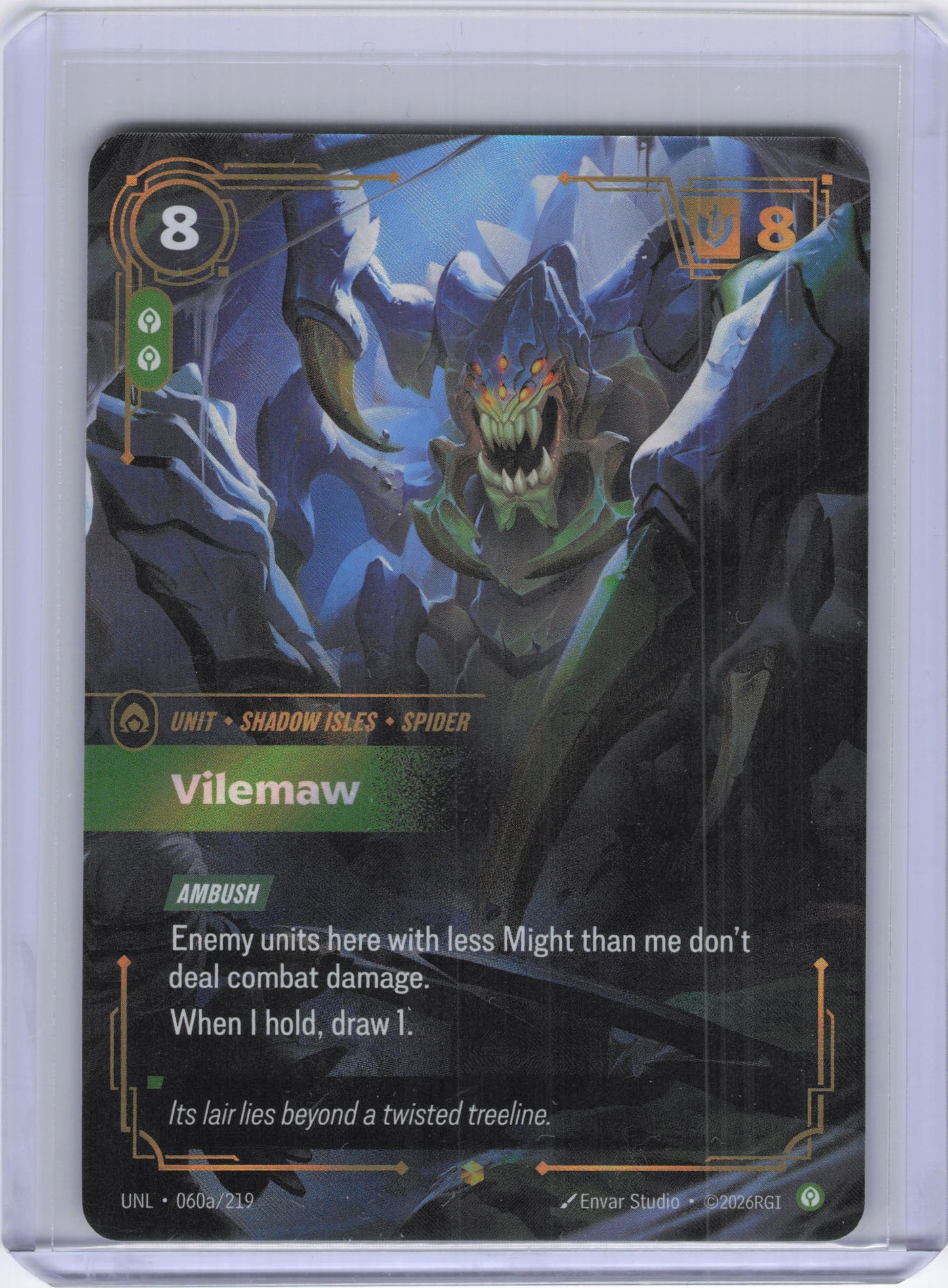 Vilemaw (Alternate Art) - Unleashed (UNL)
