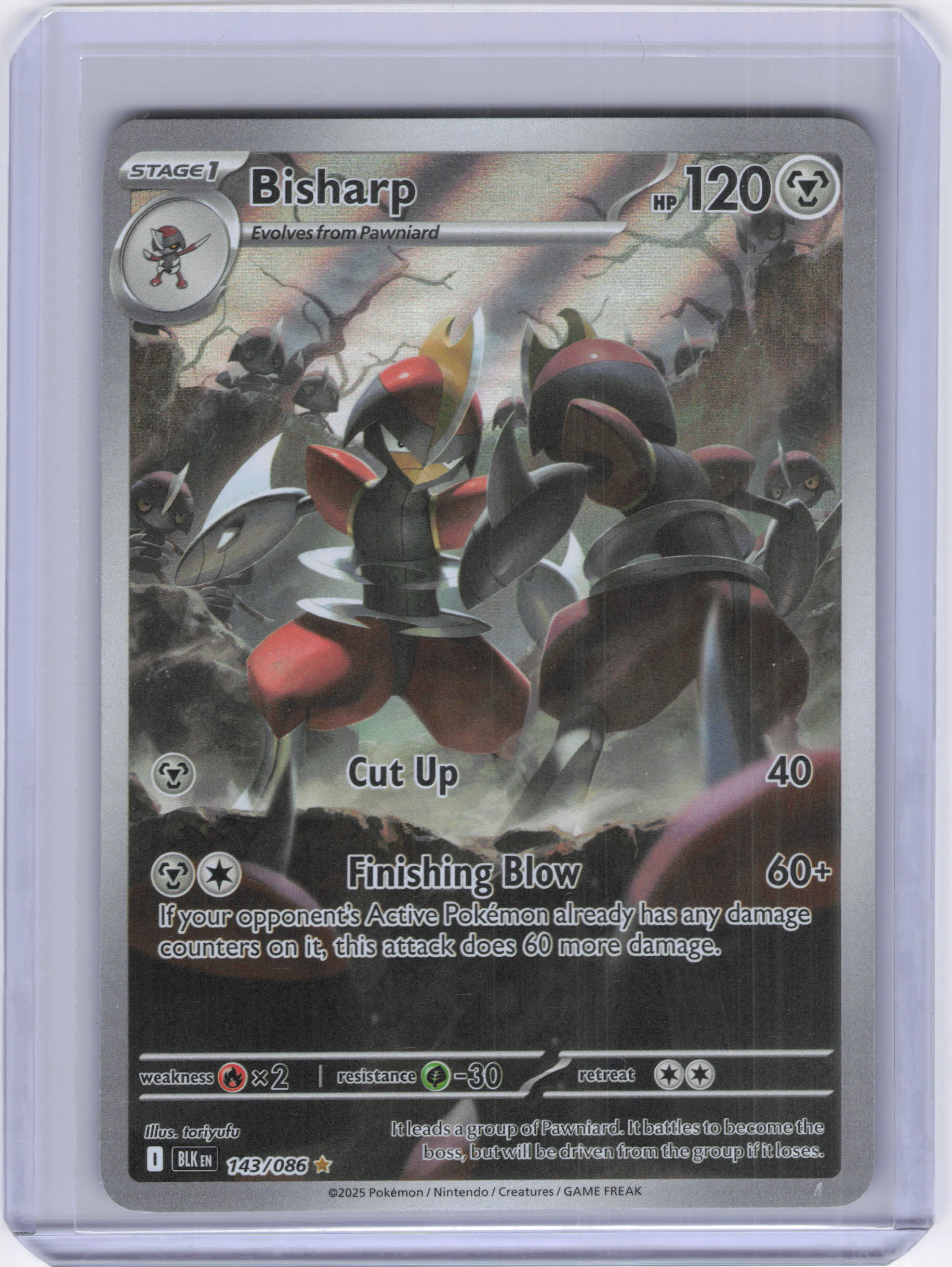 Bisharp - 143/086 - SV: Black Bolt (BLK)