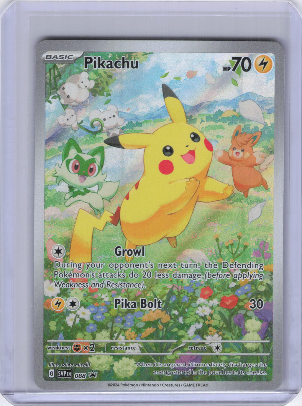 Pikachu - 088 - SV: Scarlet & Violet Promo Cards (SVP)