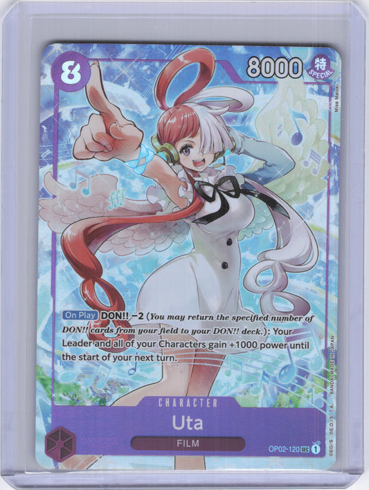 Uta - OP02-120 (Premium Card Collection -Uta-) - One Piece Promotion Cards (OP-PR)
