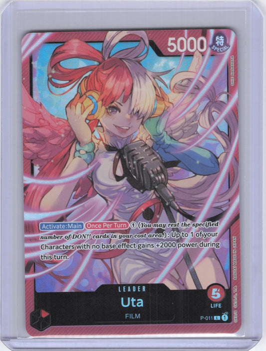 Uta - P-011 (Premium Card Collection -Uta-) - One Piece Promotion Cards (OP-PR)