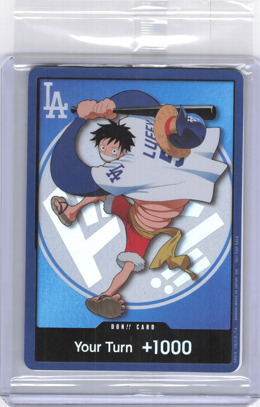 DON!! Card (LA Dodgers 2026 Promo) - One Piece Promotion Cards (OP-PR)