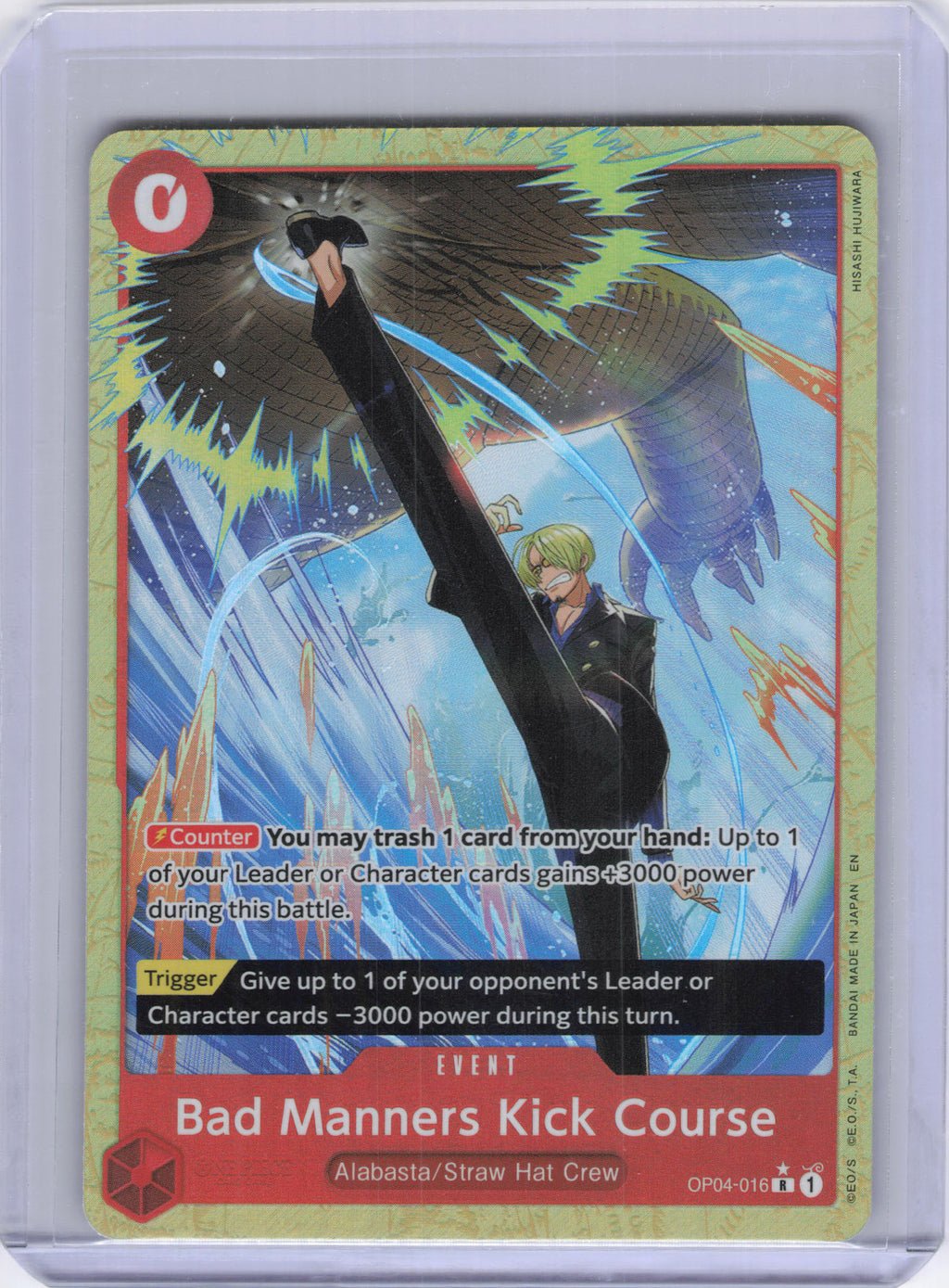 Bad Manners Kick Course (Alternate Art) - Premium Booster -The Best- Vol. 2 (PRB-02)