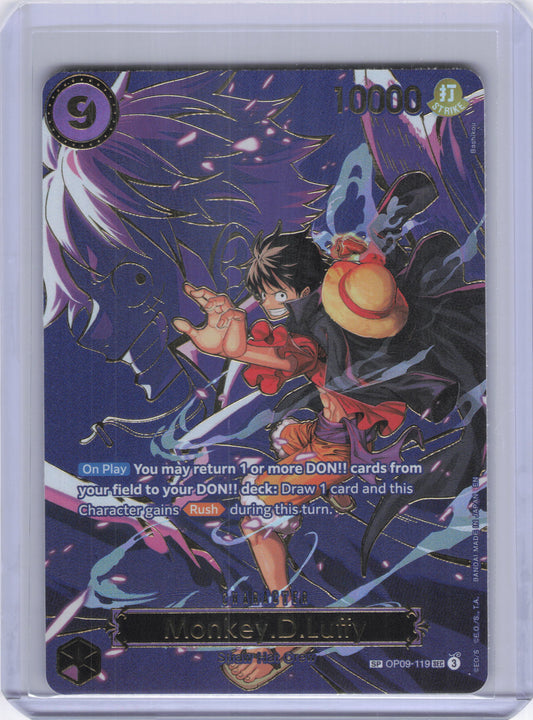 Monkey.D.Luffy - OP09-119 (SP) - Carrying On His Will (OP13)