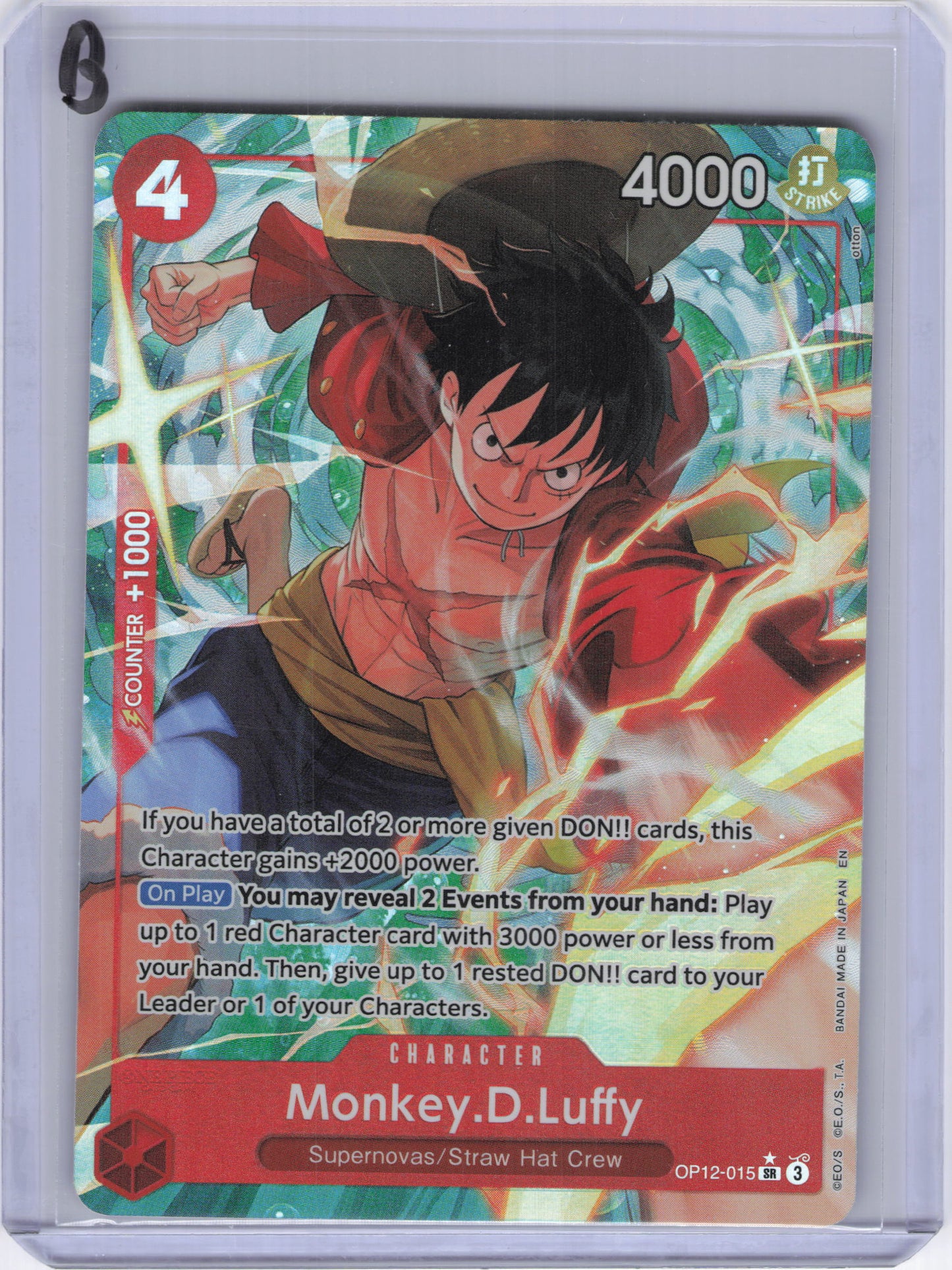 Monkey.D.Luffy (Alternate Art) - Legacy of the Master (OP12)