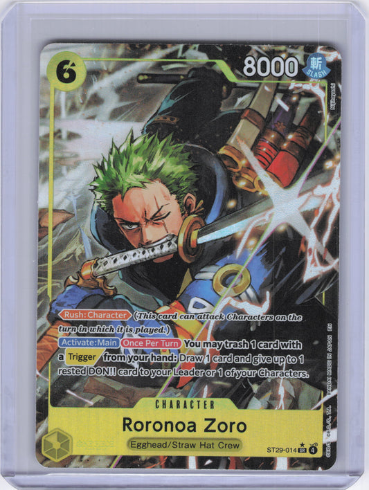 Roronoa Zoro (Full Art) - Starter Deck 29: Egghead (ST-29)