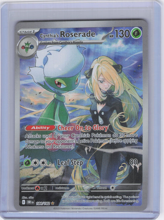 Cynthia's Roserade - 184/182 - SV10: Destined Rivals (DRI)