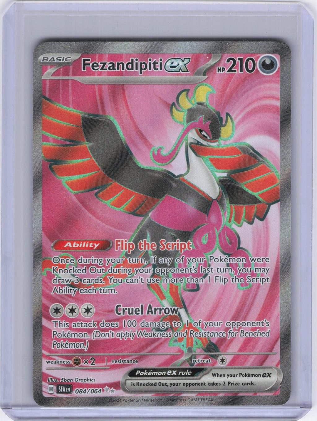 Fezandipiti ex - 084/064 - SV: Shrouded Fable (SFA)