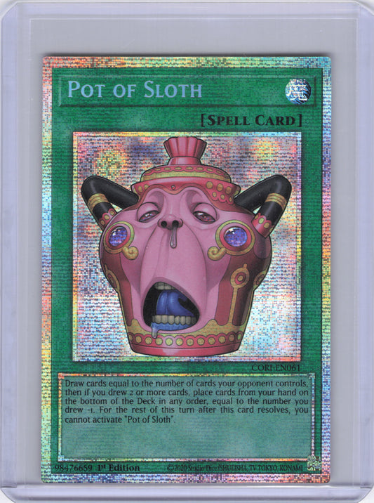 Pot of Sloth (Starlight Rare) - Chaos Origins (CORI)