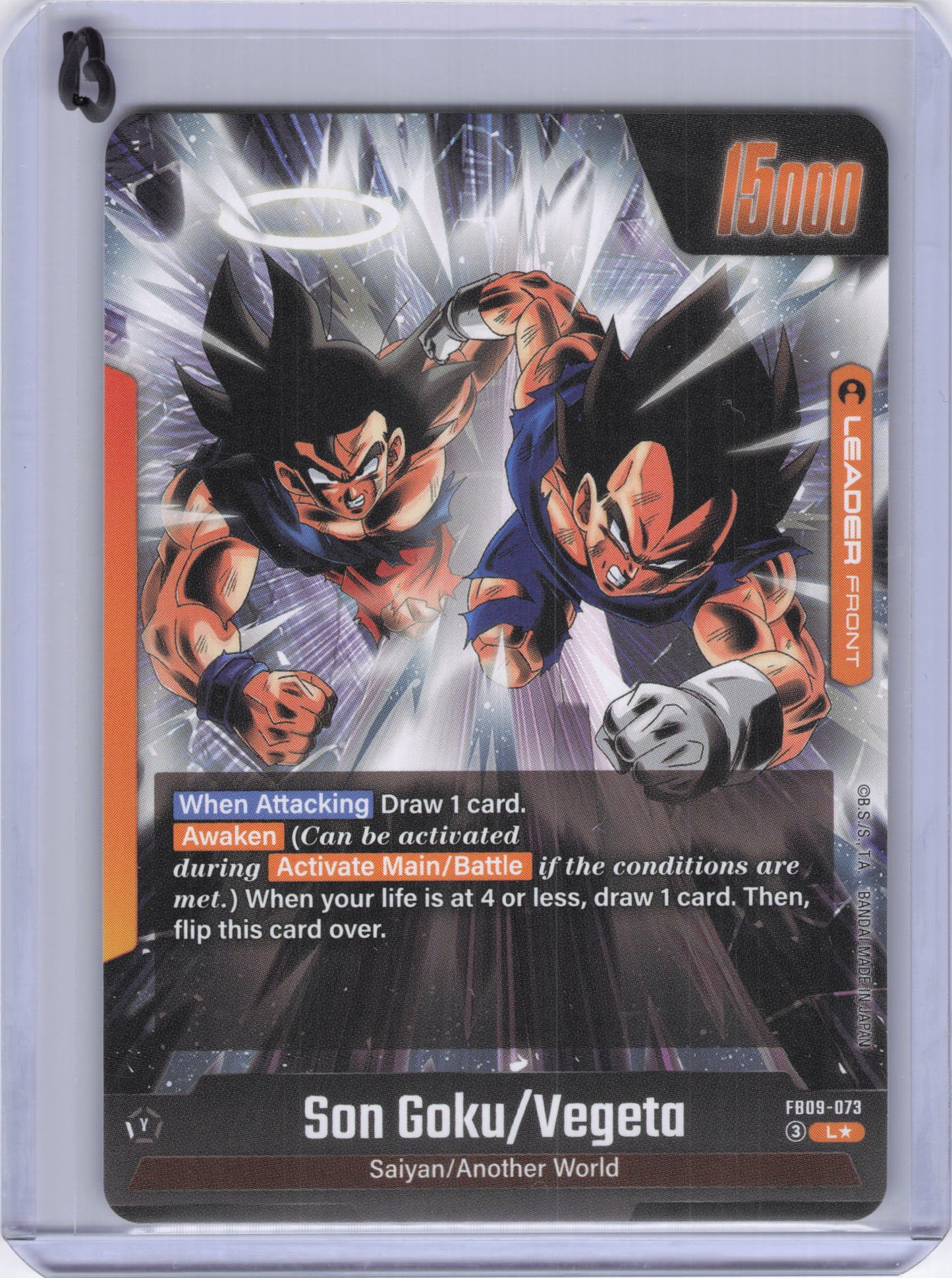 Son Goku/Vegeta // Gogeta (Alternate Art) - Dual Evolution (FB09)
