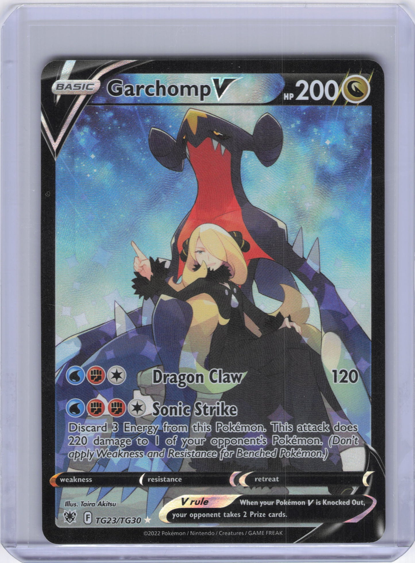 Garchomp V - SWSH10: Astral Radiance Trainer Gallery (SWSH10:TG)
