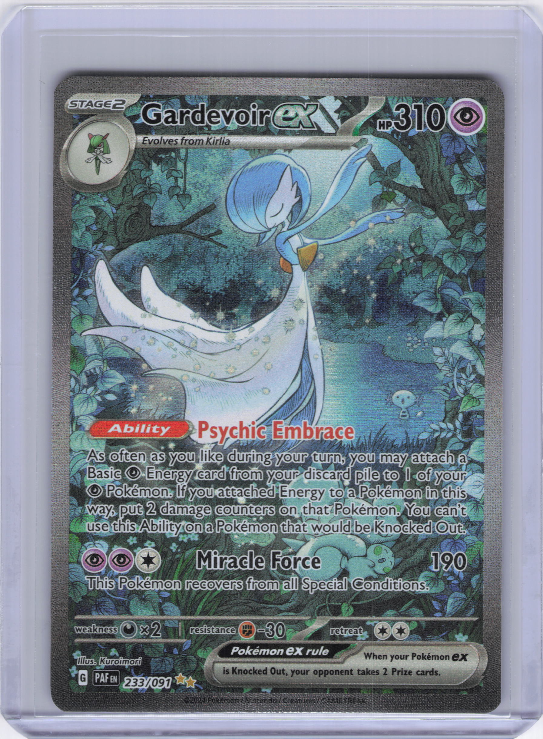 Gardevoir ex - 233/091 - SV: Paldean Fates (PAF)