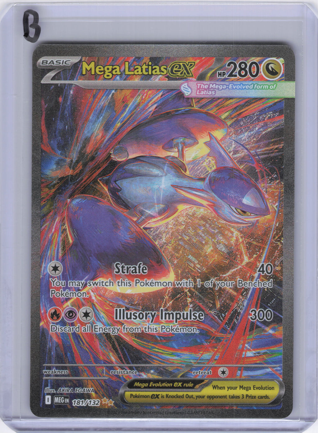 Mega Latias ex - 181/132 - ME01: Mega Evolution (MEG)