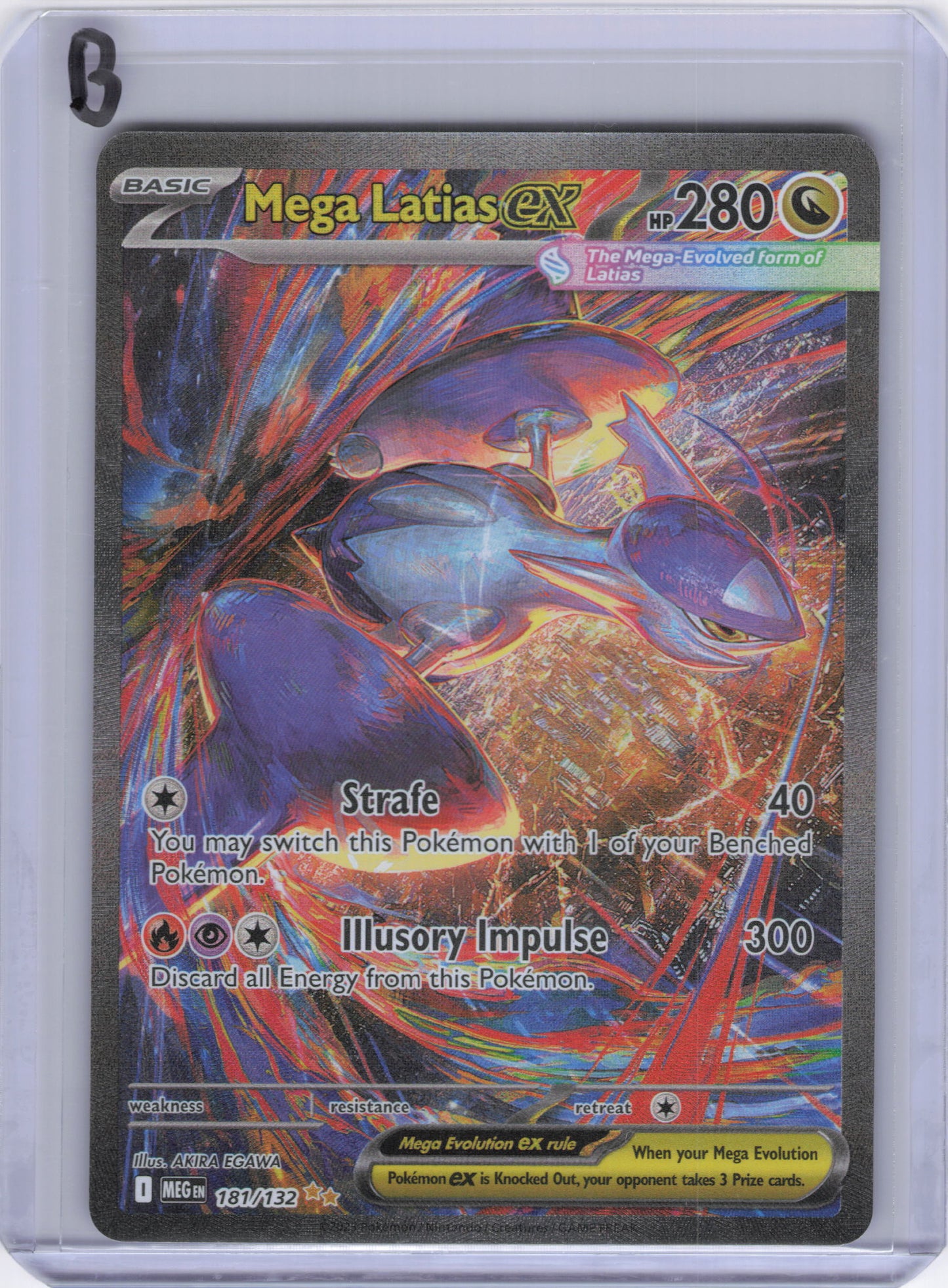 Mega Latias ex - 181/132 - ME01: Mega Evolution (MEG)