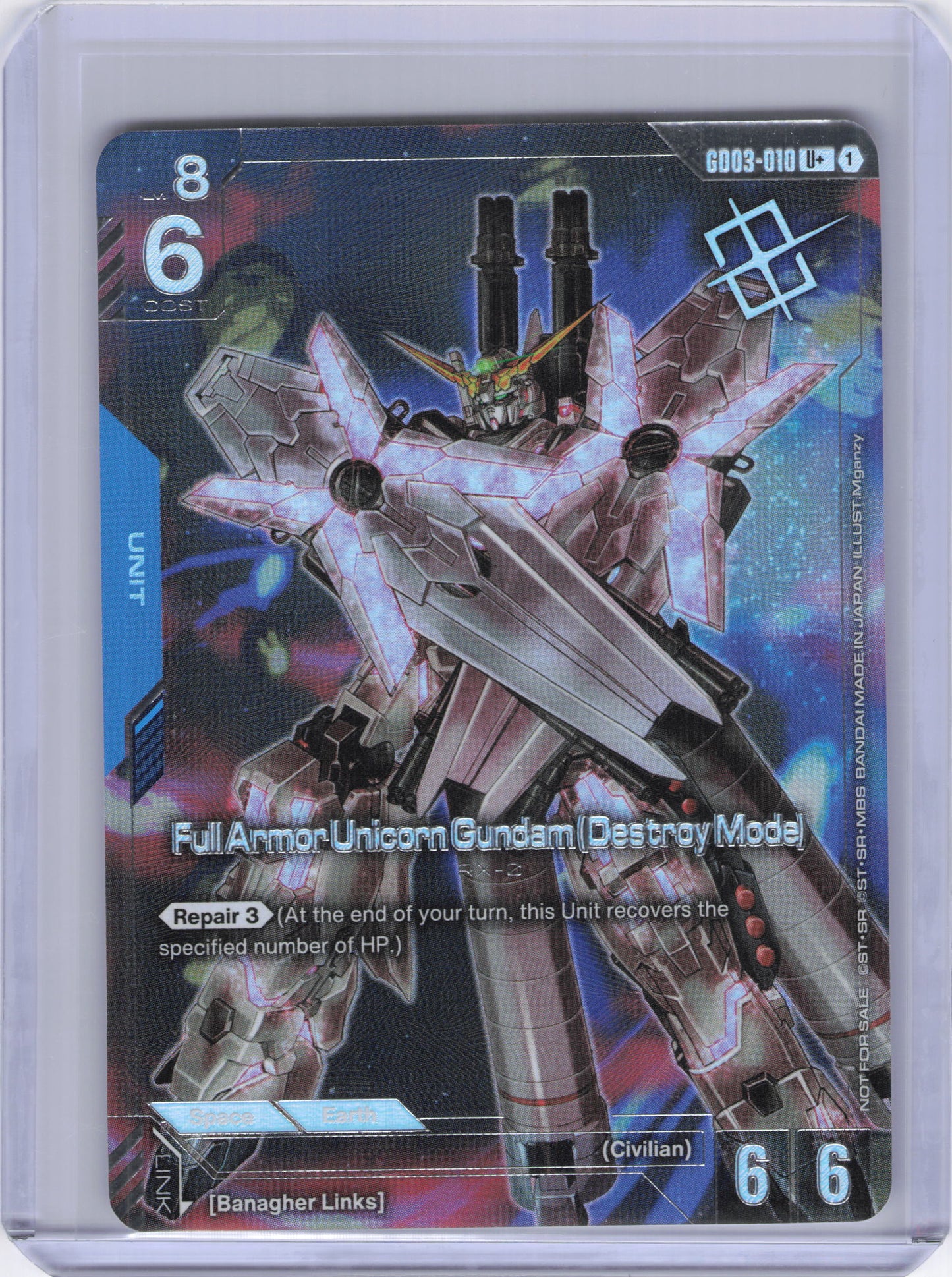 Full Armor Unicorn Gundam (Destroy Mode) (Store Tournament Winner Pack 03) - Gundam Promotional Cards (GCG-PR)
