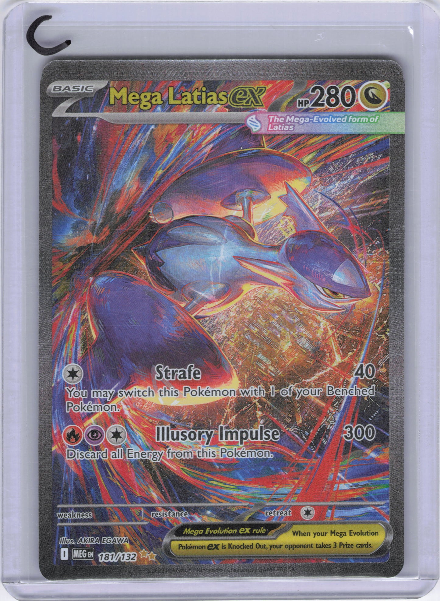 Mega Latias ex - 181/132 - ME01: Mega Evolution (MEG)