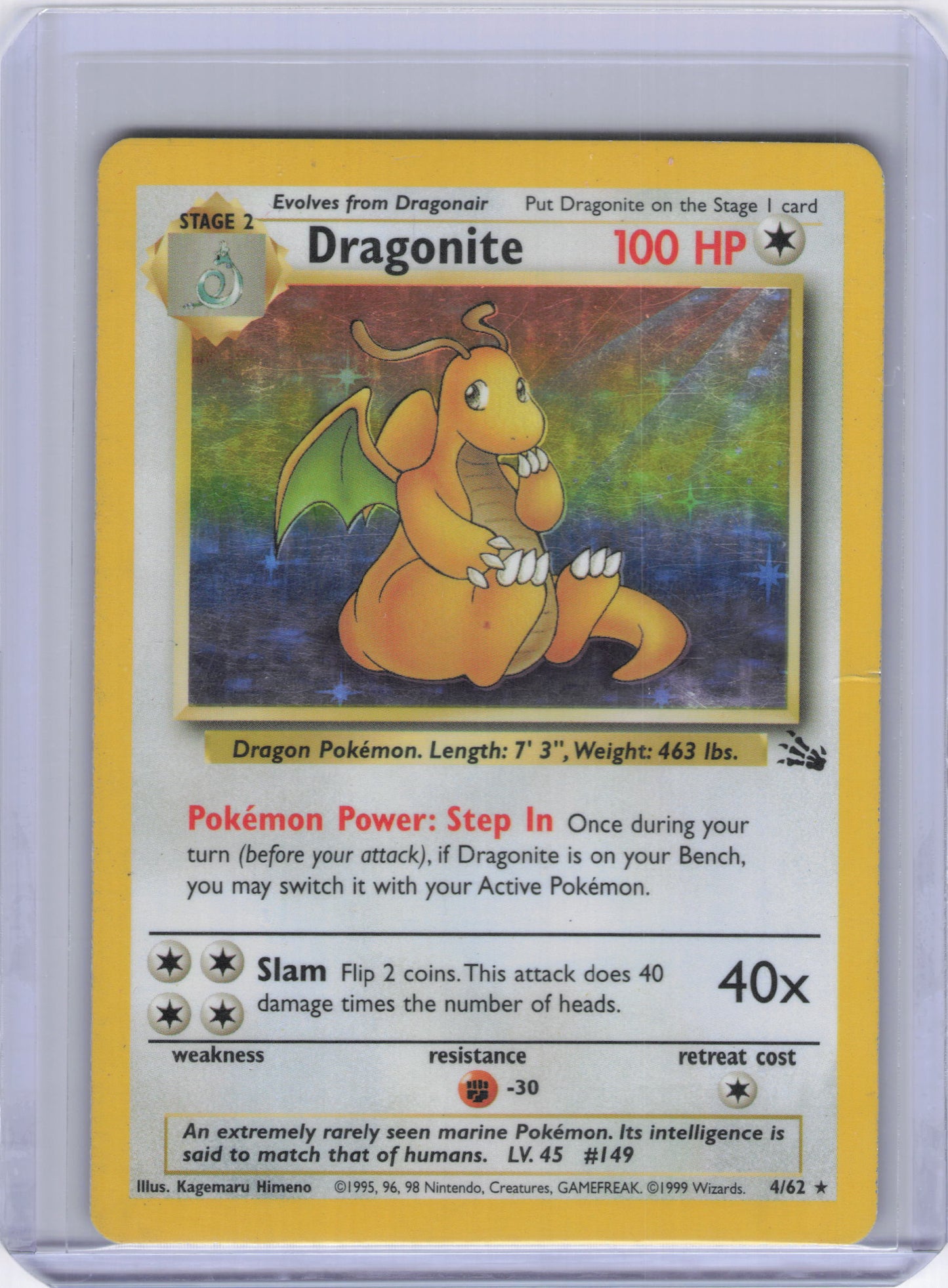 Dragonite (4) - Fossil (FO)