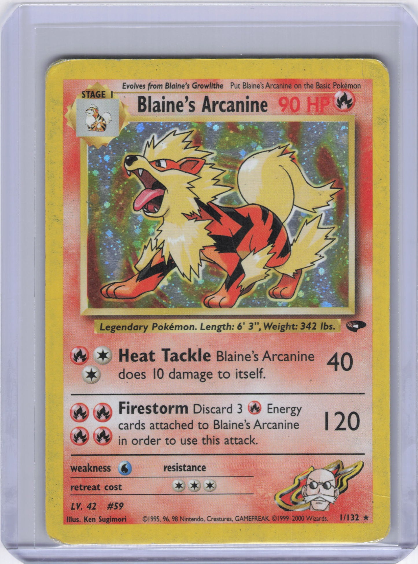 Blaine's Arcanine - Gym Challenge (G2)