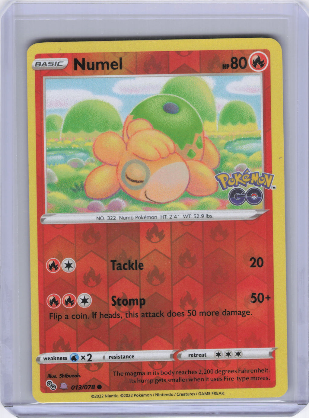Numel (Peelable Ditto) - Pokemon GO (PGO)