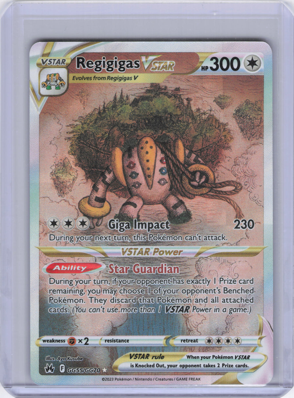 Regigigas VSTAR - SWSH: Crown Zenith: Galarian Gallery (CRZ:GG)