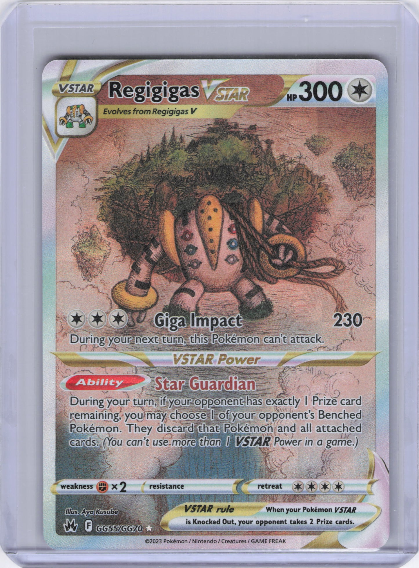 Regigigas VSTAR - SWSH: Crown Zenith: Galarian Gallery (CRZ:GG)